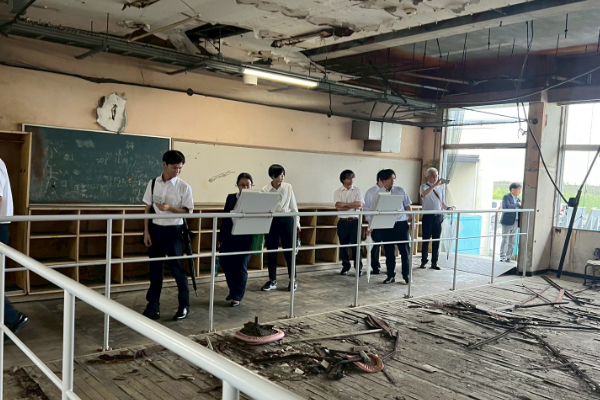 震災遺構・請戸小学校